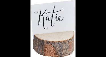 Naamkaarten + boomstamp (5 stuks)