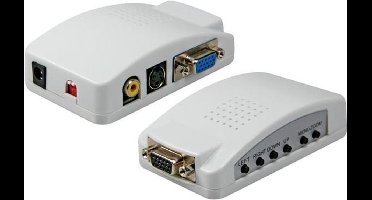 Techtube Pro - VGA naar Video Omvormer - PC beeld op de TV