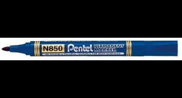 Pentel permanente marker N850-C, blauw 12 stuks