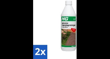 HG - Tuin - Groene Aanslagreiniger - Concentraat - Binnen 36 Uur Resultaat - 1L - Voordeelverpakking - 2 stuks