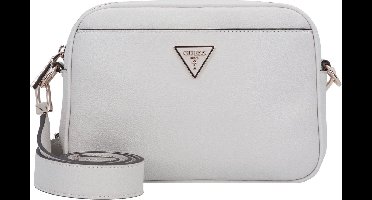 GUESS Schoudertas Meridian Girlfriend Camera Bag Ivory Lichtgrijs