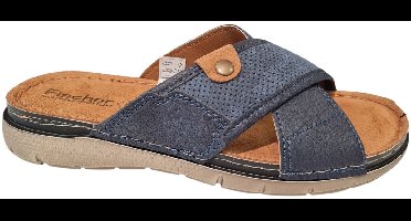 Fischer Slippers Heren - Slide - Blauw - Maat 42