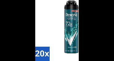 Rexona Men - Deodorant Spray - Advanced Protection - Marine Fresh - Anti-Transpirant & Perspirant - 150ml - Bulkverpakking - 20 stuks