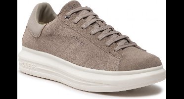Exclusieve GUESS VIBO herensneakers in natuurlijk leer 42 EU