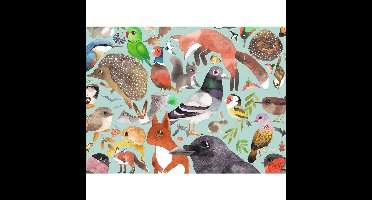 Ravensburger puzzel Garden Visitors - 500 stukjes puzzel.