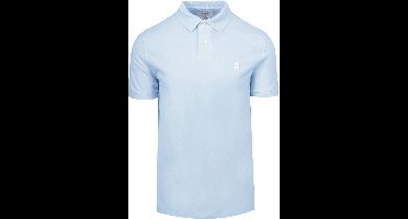 King Essentials The Rene Poloshirt Lichtblauw - Maat M - Heren - Polo shirt Heren met Korte mouw