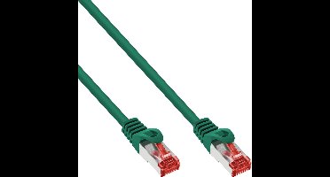InLine® Patchkabel, S-STP/PiMF, Cat. 6, groen, 15m