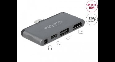 Delock Mini Docking Station for iPad Pro / Mobile Devices with 4K 60 Hz