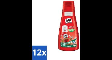 Pritt - Alleslijm - Uitwasbaar - 90% Natuurlijke Ingrediënten - 100g - Voordeelverpakking - 12 stuks