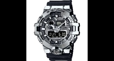 Casio G-Shock Steel GM-700-1AER Horloge - Kunststof - Zwart - Ø 51 mm