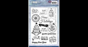 Tekst Stempel - Jeanine's Art - Frosty Ornaments - Engels
