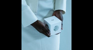 Avolt Square 2 stekkerblok met 2x USB-C 30W opal white Martinelli Luce