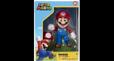 Jakks – Super Mario With Super Mushroom