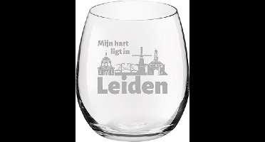 Gegraveerde Drinkglas 39cl Leiden