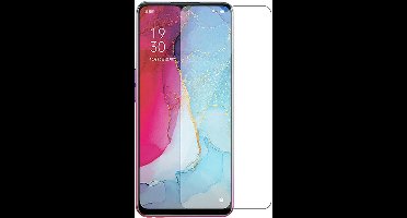 LuxeBass Screenprotector geschikt voor Oppo Reno3 - glas scherm - bescherming
