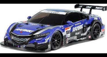 Tamiya 1:10 RC auto Elektro Straatmodel Raybrig NSX Concept-GT Brushed 4WD Bouwpakket TT-02