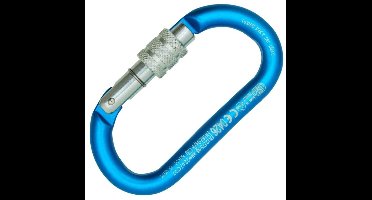 Kong Oval Screw Eenvoudige ovale karabiner Blauw EOL
