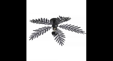 Plafondlamp Palm 5 bladen Ø 60 cm zwart