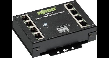 WAGO Industrial-ECO-Switch Industrial Ethernet Switch 8 poorten