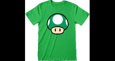 Super Mario Mushroom Heren T-shirt - groen - M