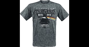 Pink Floyd The Dark Side Of The Moon - Liverpool 1972 Heren T-shirt - gemêleerd grijs - XXL