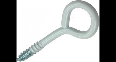 Mack Schroefoog Verzinkt Wit 4 stuks 4,0 x 30 mm