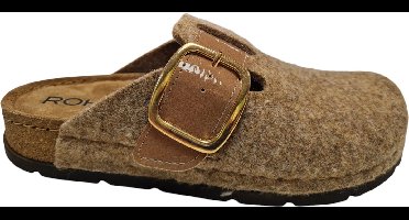 Rohde 6012 17 Dames Pantoffels Open - Beige - 41