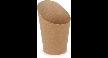 Wrap snackbeker middel Kraft 100 stuks