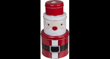 Out of the Blue Christmas Metal Tin Box - 3pcs.