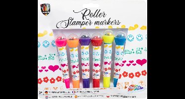 Creative Craft Group Rol Stempel Stiften, 6st.