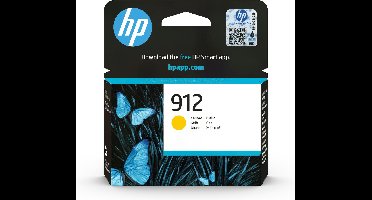 HP 912 - Inktcartridge - Origineel - Standaard capaciteit - Geel