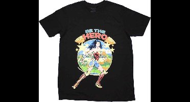 DC Comics Wonder Woman - Be The Hero Heren T-shirt - L - Zwart