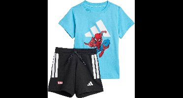 adidas Sportswear ADIDAS MARVEL SPIDER-MAN T-SHIRT SET - Kinderen - Blauw