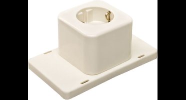 ABB Enkele wandcontactdoos 3611W1 S voor lasdoos 3611 S