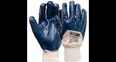 M-Trile. Stevige werkhandschoenen met Nitril coating. Maat XL.