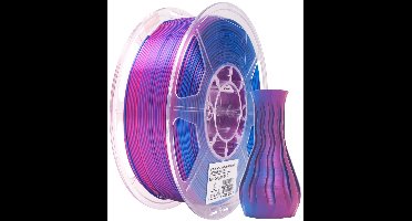 eSun ePLA-Silk Magic Rood blauw zijdeglans / Red blue 1 kg - 1.75mm - 3D printer filament