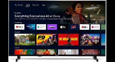 MEDION 100,3 cm (40 inch) Full HD TV (Android TV, Smart TV, HDR, Netflix, Prime Video, PVR, Bluetooth, MD840100)