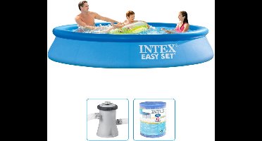Intex - Easy Set - Opblaaszwembad - Ø 305 x 61 cm - Inclusief Filterpomp & Filter