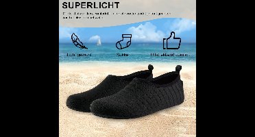 Barefoot sportschoenen water - Veilige rotszool - Ademend en snel drogend - Voor mannen en vrouwen - Maat 43-44 - 1 paar