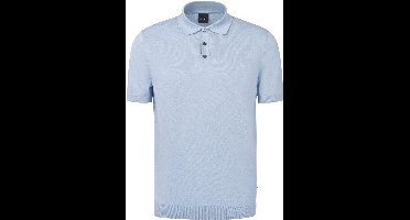 Bugatti poloshirt korte mouw lichtblauw