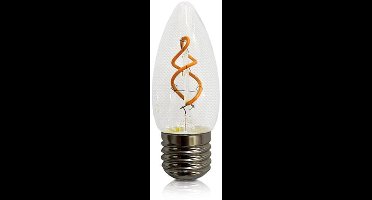 Led lamp E27 - filament 2 Watt - 1 stuk - warm wit 2200K