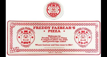 FaNaTtik Five Nights at Freddy's Desk Pad & Coaster Set Stationery