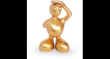 koop online Deco object 'De Visionair' Goud van Niloc Pagen