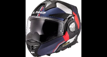 LS2 FF901 Advant X Ultra Blauw Rood 06 Systeemhelm - Maat M - Helm