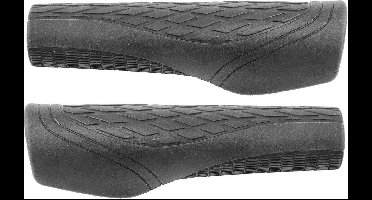 M-wave Handvatten Cloud Ergo 132 Mm Zwart Per Set