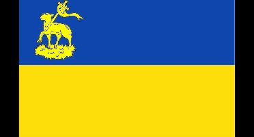 Vlaggenclub Vlag IJmuiden 120x180cm - Gevelvlag of mastvlag - Windsterk & UV-bestendig