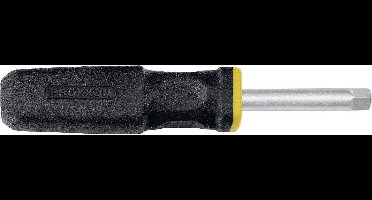 Proxxon 23702 schroevendraaierhandvat met vierkante aandrijving op de schacht, lengte 140 mm, uitwendige vierkante aandrijving 6,3 mm (1/4")