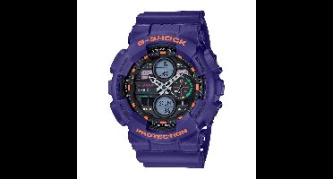 Casio G-Shock GA-140-6AER Herenhorloge 50 mm - Paars