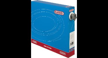 Elvedes RVS binnenkabel versnelling - 2,25m - nippel 4x4mm - geschikt voor Nexus - per 100 stuks