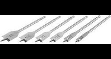 Heller Tools 19069 5 Hout-freesboorset 10 mm, 13 mm, 16 mm, 19 mm, 22 mm, 25 mm 1/4 (6.3 mm) 1 set(s)